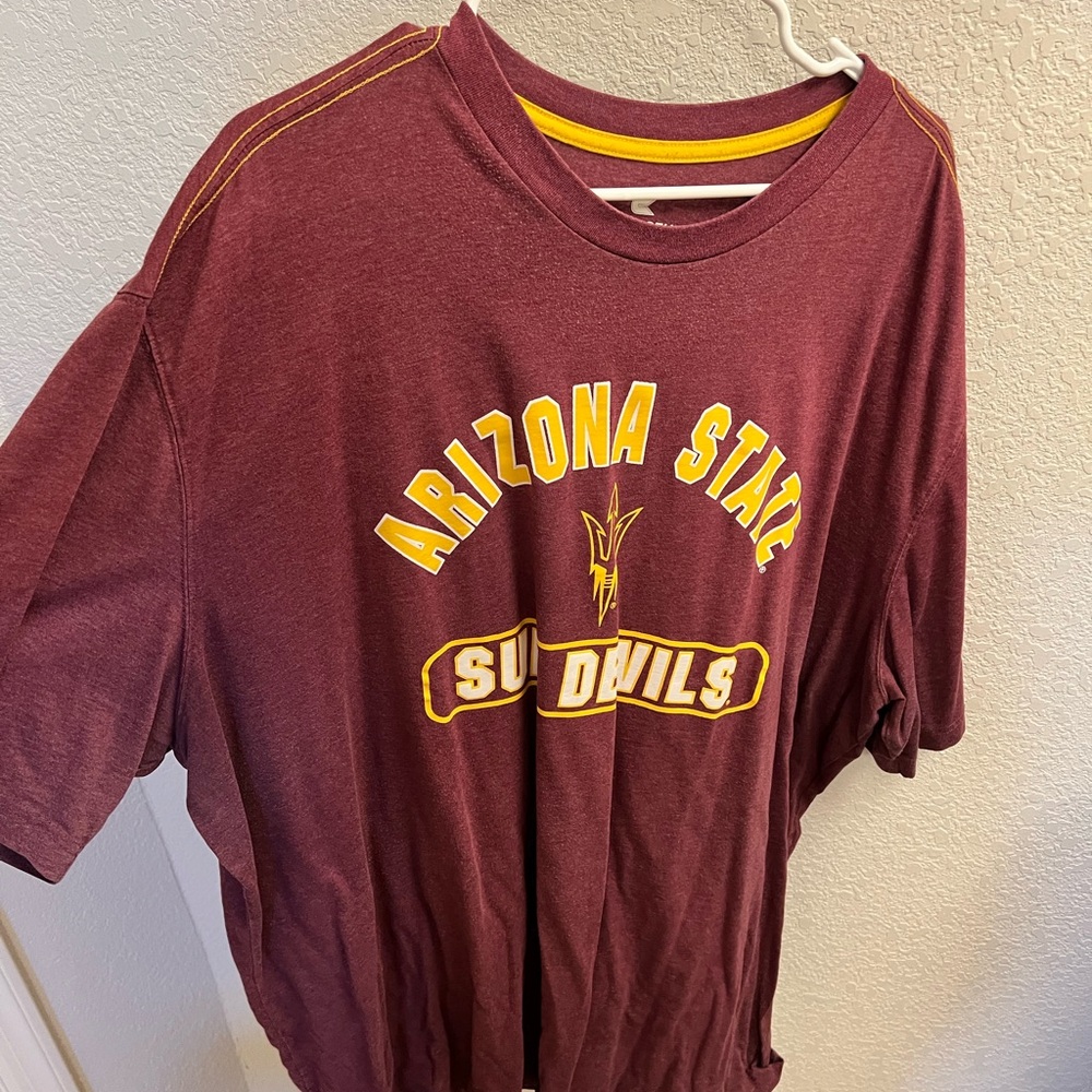 Colosseum Men's Maroon Big & Tall Shirt